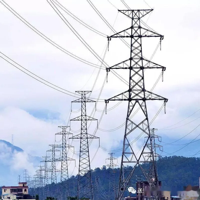 132kV डबल सर्किट प्रसारण टावर