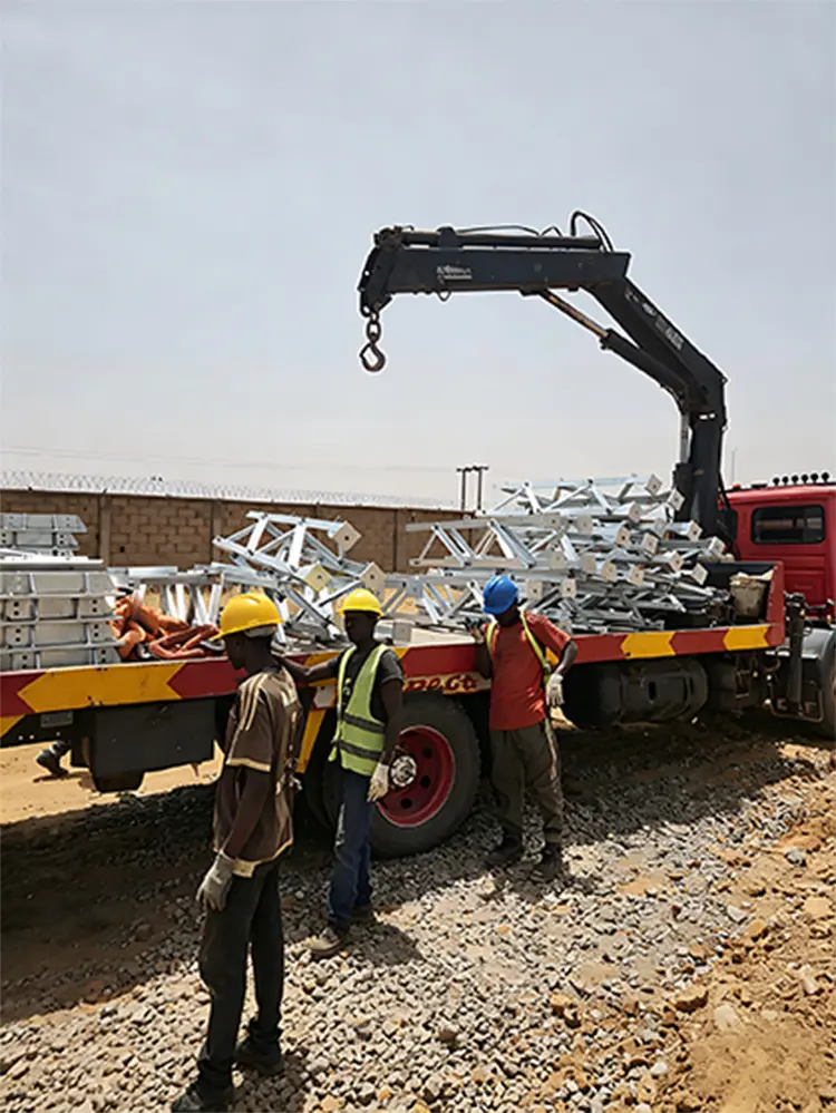 नाइजेरिया Zaria 330kV सबस्टेशन परियोजनाको लागि साइटमा प्रगति