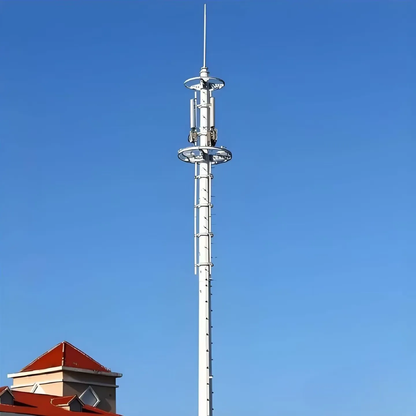 Maotong को एकल ट्यूब संचार टावर