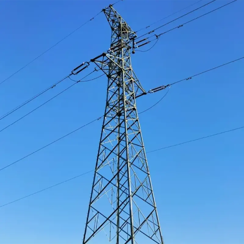 35KV-110kvver प्रसारण स्टील फलाम टावर