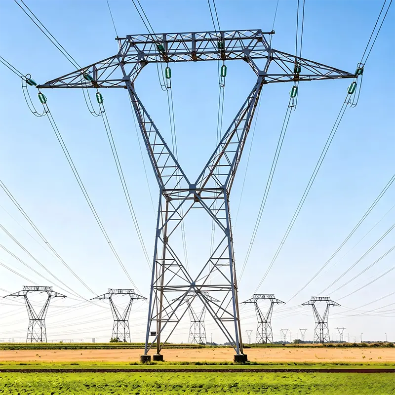 400kV उच्च भोल्टेज प्रसारण लाइन टावर